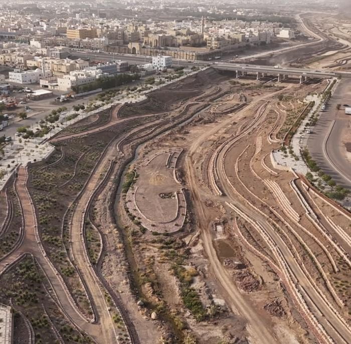 Wadi Al Aqiq Madinah walkways